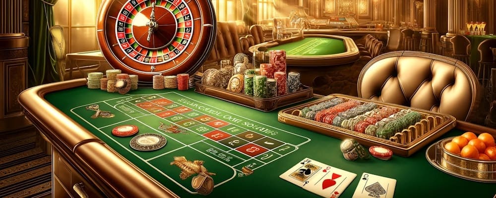 Preview of UUOK table-game lineup illustrating classic and modern casino tables